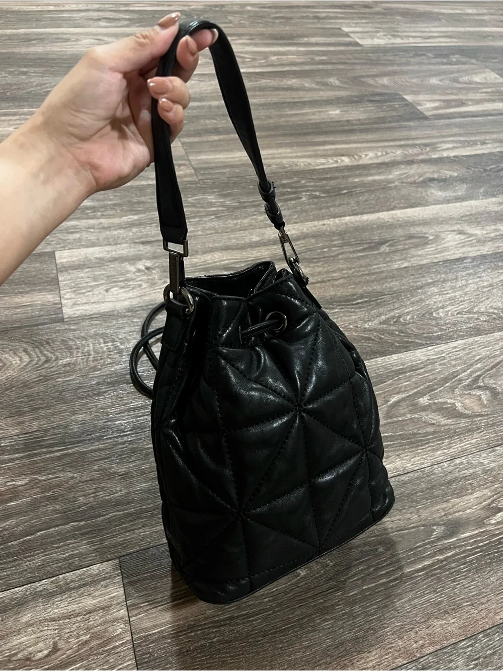 Milly quilted leather